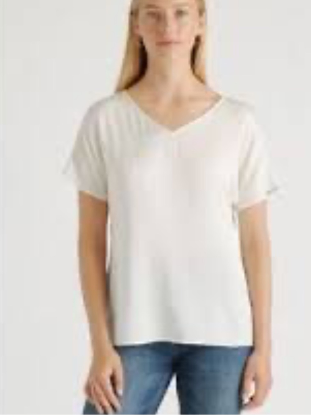 VGUC Quince Washable Silk Dolman Sleeve Blouse Ivory Stretch ivory Sz L